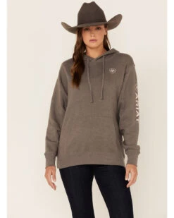 Ariat Women's Charcoal Logo Hoodie