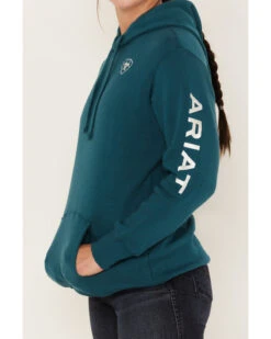 Ariat Women's Embroidered Logo Hoodie 6 Ariat Women's Embroidered Logo Hoodie -Ariat 2000374275 400 P3