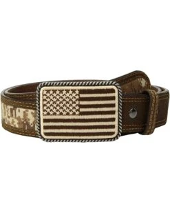 Ariat Sport Patriot With USA Flag Buckle Belt