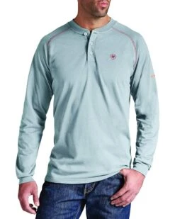 Ariat Big & Tall FR Henley Top