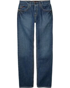 Ariat FR M3 Basic Stackable Straight Leg Jeans In Flint
