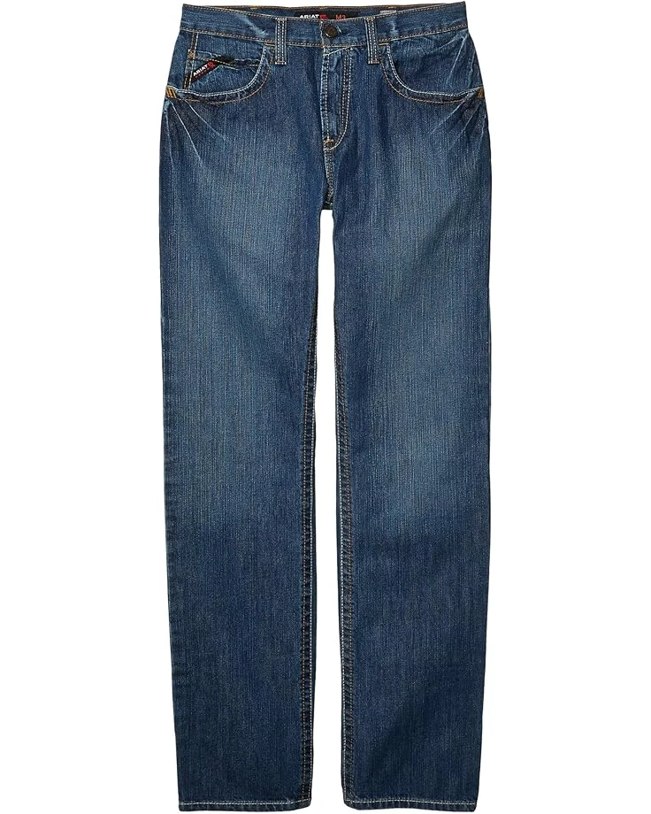Ariat FR M3 Basic Stackable Straight Leg Jeans In Flint 1 Ariat FR M3 Basic Stackable Straight Leg Jeans In Flint