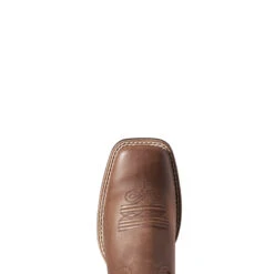 'Ariat' Women's Round Up Square Toe - Brown / Serape -Ariat F21 WMS WEST 10038421 toe 1024x1024@2x