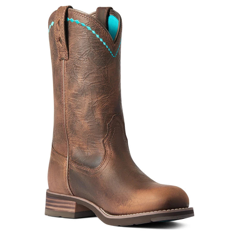 'Ariat' Women's Unbridled Roper Round Toe - Copper Kettle 6 'Ariat' Women's Unbridled Roper Round Toe - Copper Kettle - Image 6